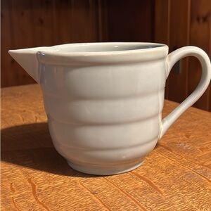 MCM Bauer Pottery Gloss Pastel Pitcher- Blue Gray